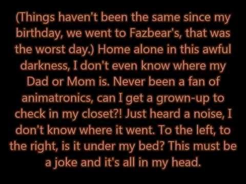 JT Machinima - "We Don't Bite (FNAF 4 Rap)" (Unofficial Lyric Video)