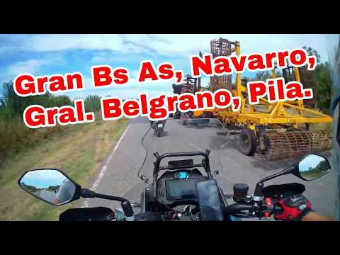 Ruta de reconocimiento: Gran Bs As, Navarro, Gral. Belgrano, Pila.