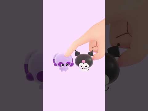 クロミちゃんのぷにるんずをぷにぷにしてみた　＃ぷにるんず #ぷにぷに #ぷに活 #アニメ #おもちゃ