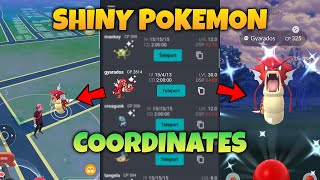 Pokémon Go Unlimited Shiny Pokemon Nest Coordinates | Pokemon Go Best Shiny Pokemon Tracker