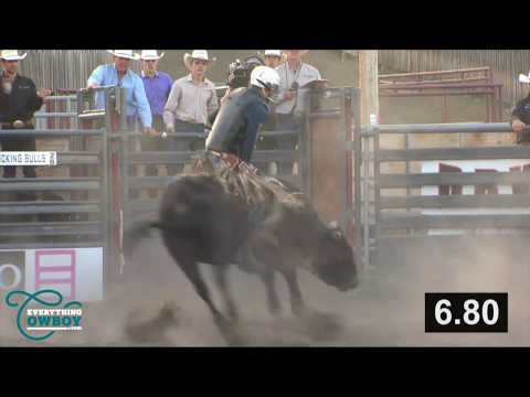 Jake Gardner rides Straight Up G for 83.5 points (PBR)