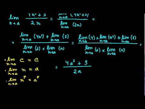 11. Propriedades dos Limites