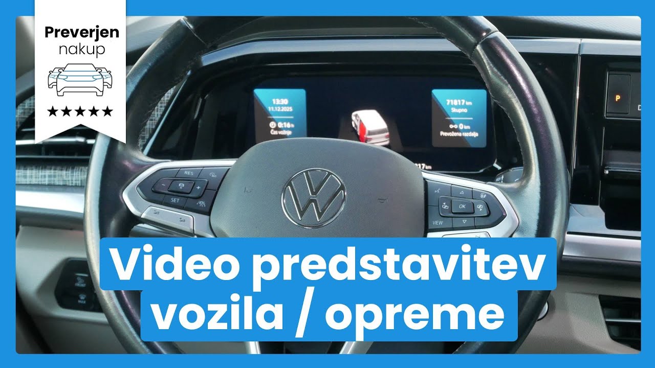 Volkswagen Multivan Life 1.4 TSI eHybrid - SLOVENSKO VOZILO
