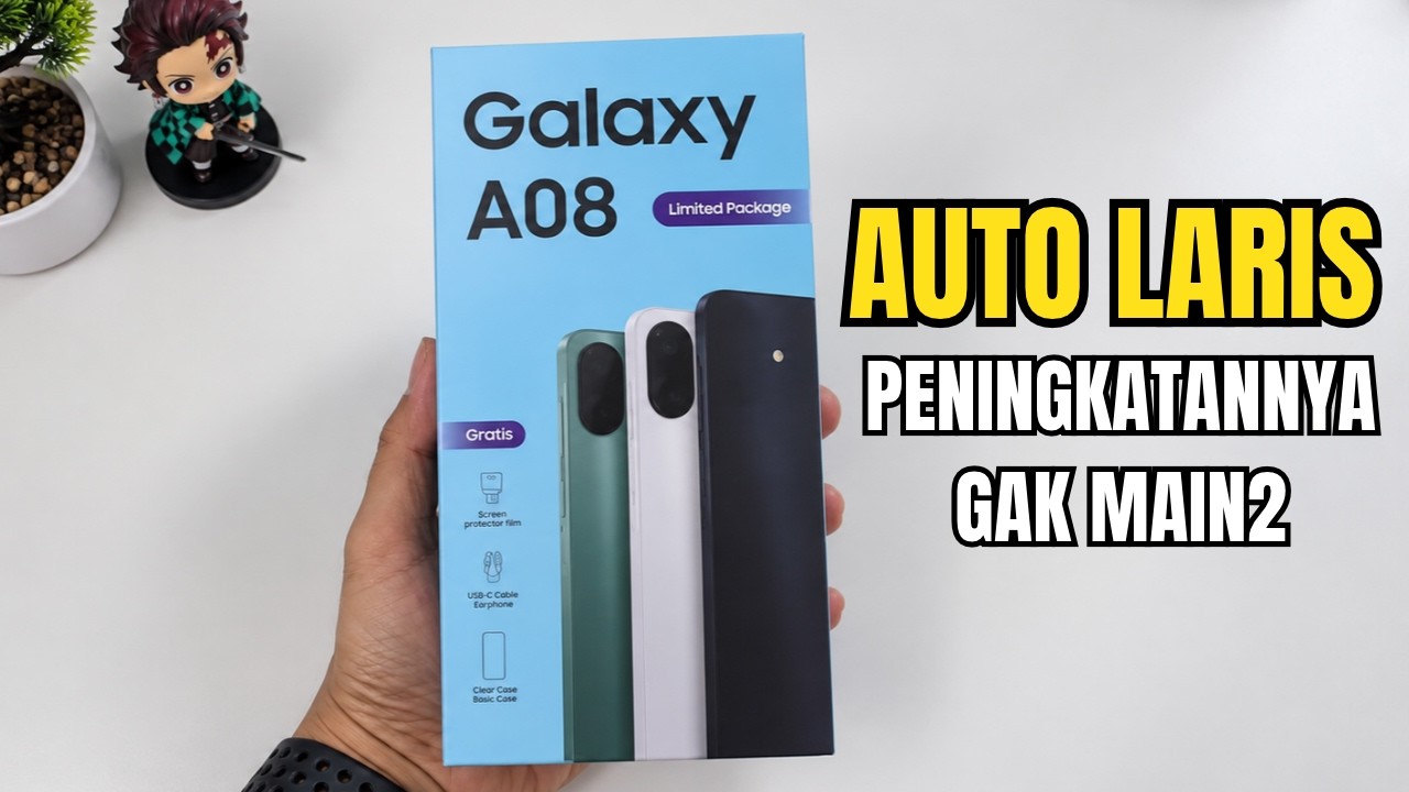 AUTO LARIS MANIS‼️SAMSUNG GALAXY A08 RESMI RILIS, BAWA SPEK LEBIH MENARIK