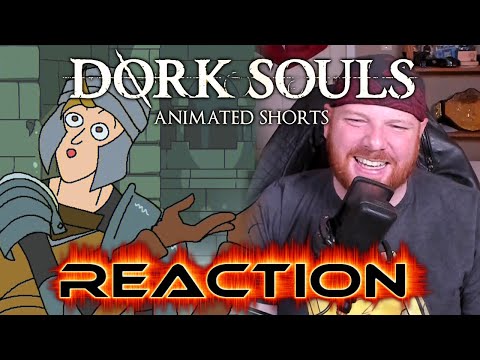 Krimson KB Reacts: DORK SOULS "Gaping Dragon" (Dark Souls Short Parody)