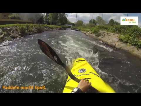 Kanu on Tour 2016 - Teamtraining im Wildwasserkanal 2016 Hohenlimburg