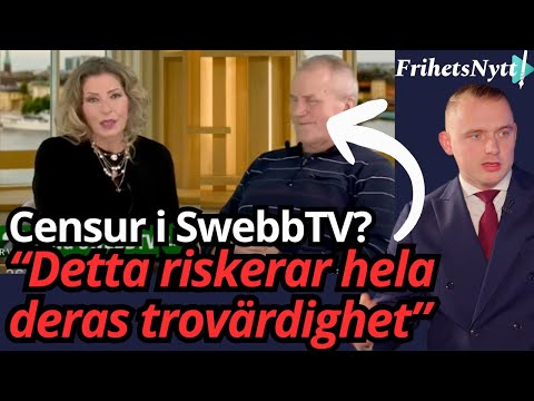 Se klippet när Katerina Janouch & Lennart Matikainen begår stort misstag i SwebbTV