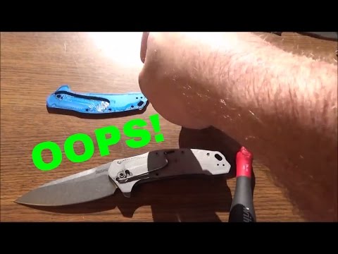 I Broke My New Kershaw Link!