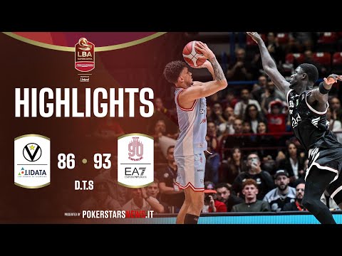 SF Supercoppa 2025 | Virtus Olidata Bologna - EA7 Emporio Armani Milano | PokerstarsNews Highlights