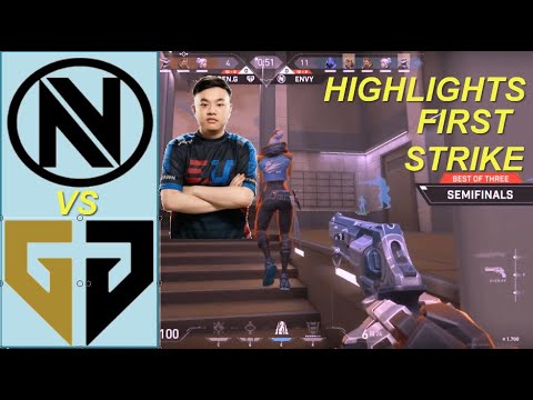 TEAM ENVY VS GEN.G  - ALL HIGHLIGHTS - Semifinals - First Strike NA Qualifier VALORANT