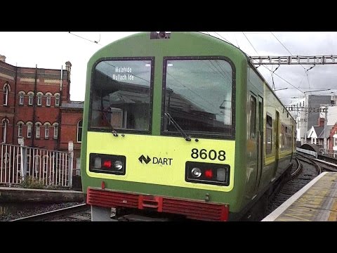 Irish Rail 8500 Class Dart Train number 8608 - Connolly Station, Dublin