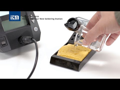 How to Use Weller WE 1010 Soldering Station
