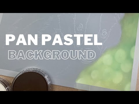 How to Create a Blurred Background Using Pan Pastels! - Bokeh Effect