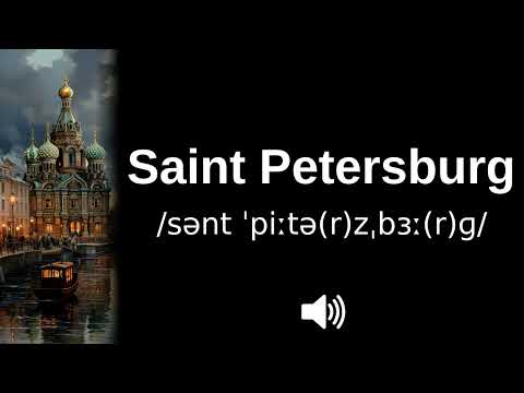 🇷🇺 How to pronounce Saint Petersburg (CORRECTLY!)