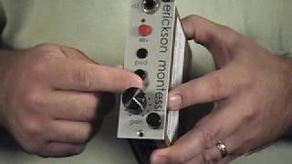 Video thumbnail for A Designs EM Silver Preamp 500 Series Module @ FrontEndAudio.com by Front End Audio