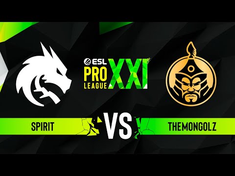 Spirit vs. TheMongolz - ESL Pro League Season 21 - ROUND #3