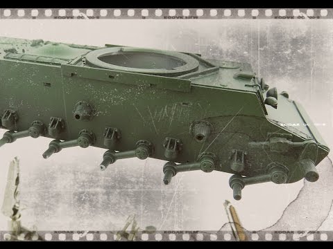 Hobby Boss KV1 1/48 scale - complete build - part 2