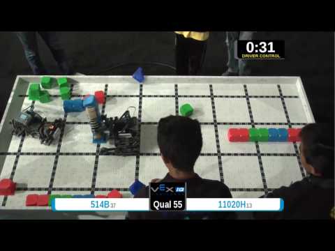 2015 VEXIQ Midd Q55 -  (514B 11020H) 136 - VEX-IQ Middle School-VEX Worlds 2015