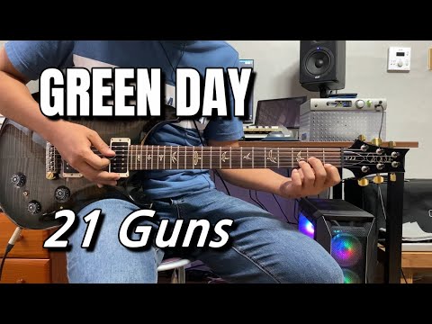 GREEN DAY - 21 Guns (guitar cover)