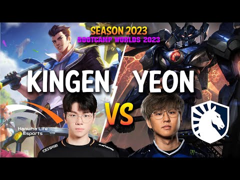 HLE Kingen vs TL Yeon - Kingen JAYCE vs Yeon AATROX Top - Patch 13.18 KR Ranked