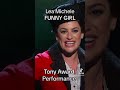 For Theatre Kids LEA MICHELE In Funny Girl Broadway In Tony Awards Performance