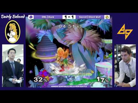 DNL | Duck (Samus) vs. Secret | Silent Wolf (Fox) | SSBM WSF | Dairly Beloved
