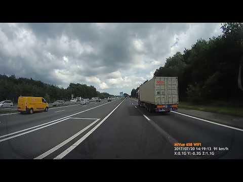 Dashcam Vos transport bij Arnhem