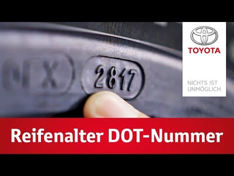 Wie alt dürfen Reifen sein? | Das Reifenalter mit der DOT-Nummer entschlüsseln
