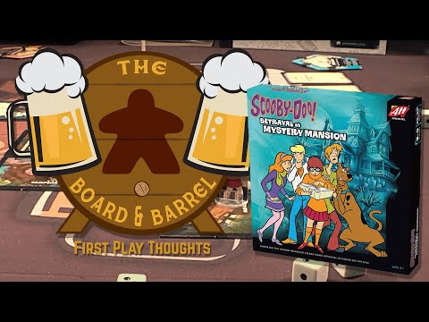 Scooby-Doo: Betrayal at Mystery Mansion - First Play Thoughts