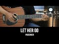 Let Her Go - Passenger | EASY Guitar Tutorial with Chords / Lyrics