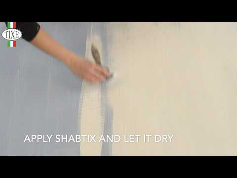 MIX OF DECORATIVE PAINT GRAMIE' + SHABTIX by TIXE - SHABBY EFFECT