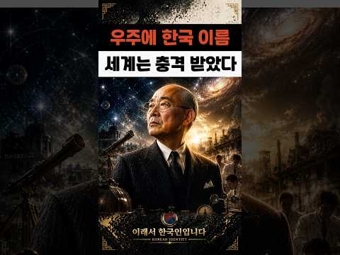 일본도 서양도 충격받았습니다… 우주에 한국인의 이름을 남긴 최초의 과학자  #이원철
