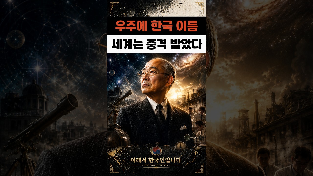 일본도 서양도 충격받았습니다… 우주에 한국인의 이름을 남긴 최초의 과학자  #이원철