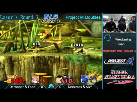 Bowling for Smash II Project M Doubles - Xtrooper & Food vs. Deeznuts & SDY