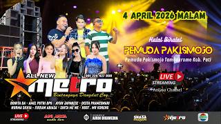 Download lagu 🔴LIVE Stream ALL NEW METRO PEMUDA PAKISMOYO  TAMBAKROMO PATI 4 APRIL 2026 MALAM mp3