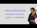 Faveur Mukoko - Rémunérateur (Lyrics + Traduction anglaise)