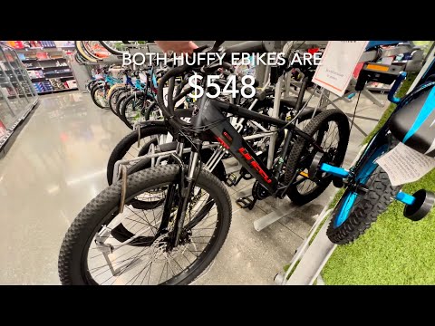 Walmart E-Bikes In The Store!