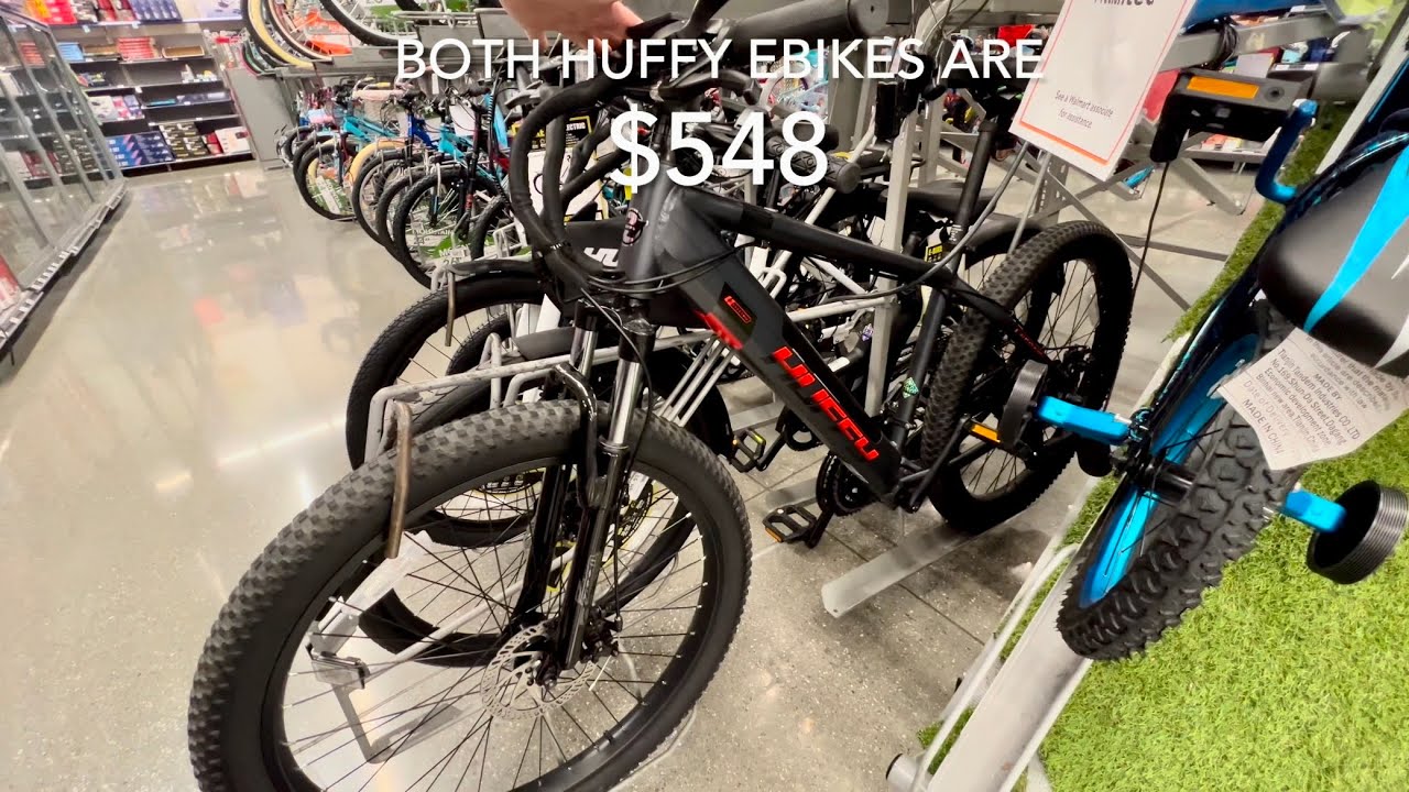 Walmart E-Bikes In The Store!