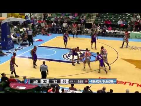 Bernard James vs D-Fenders: 38 points and 18 rebounds