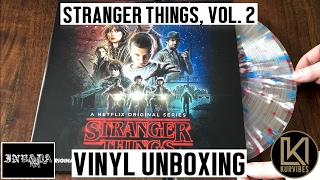 Kyle Dixon & Michael Stein - Stranger Things Volume 2 Vinyl Unboxing | KurVibes