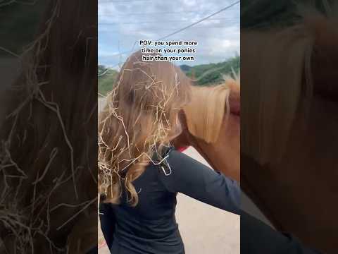 It’s true tho!! #haircare #asmr #skincare #gurwm #grwm #flo #itzzflo #equestrian