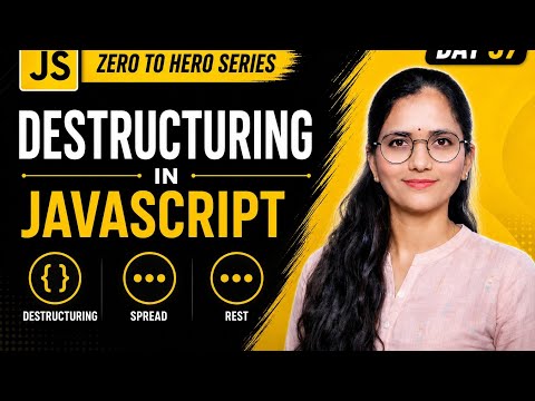 Javascript Destructuring Spread Rest Operators Explained Examples Exercise