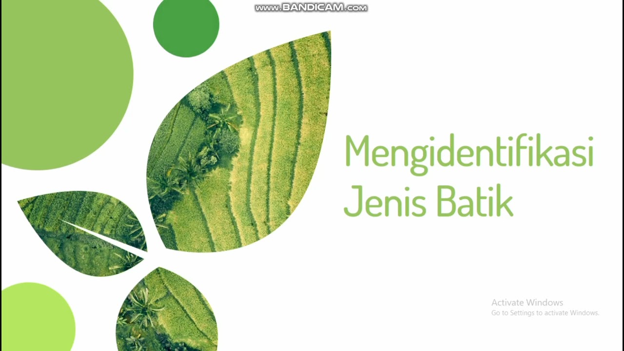 Jenis Batik | Kelas 2 SD