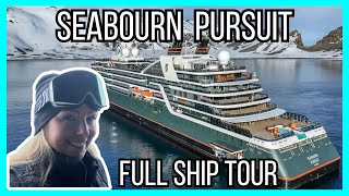Inside the World’s Most Luxurious Antarctic Cruise. Seabourn Pursuit Cruise Ship Tour