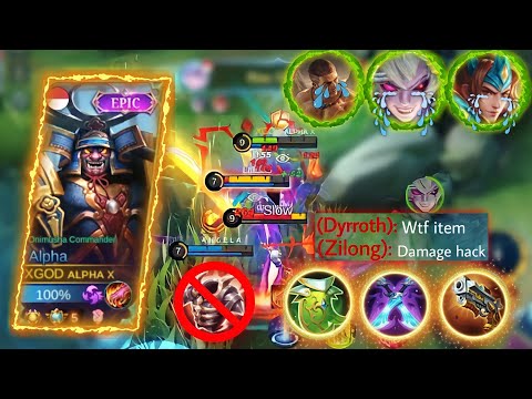 19 Kill⚔️ Alpha Build Hurts The Most - New Build Alpha S-23 2022 - Alpha The King Fighter New Patch✅