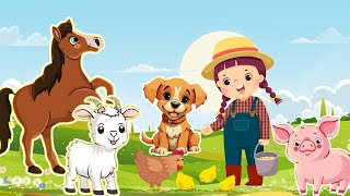Động vật nuôi |Con vật cho bé tập nói