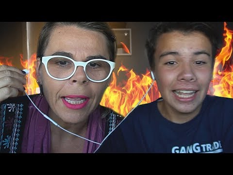 My mom reacting to Trap (she hated it)