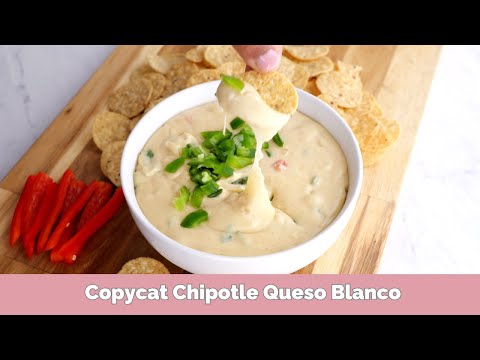 Copycat Chipotle Queso Blanco