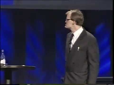 Percy Nilegård talar för Investordagen 2000