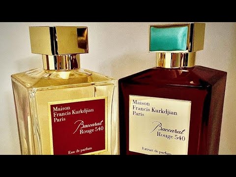 MFK Baccarat Rouge 540 edp or extrait Review